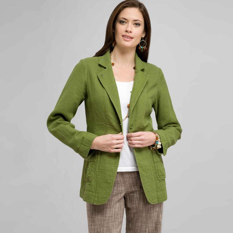 Relaxed Fit Jacket, dk sprout & toast, large image number 0