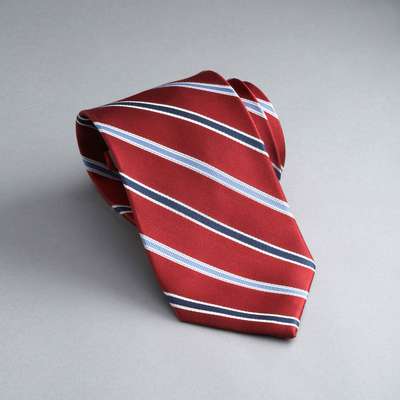 Striped Silk Tie