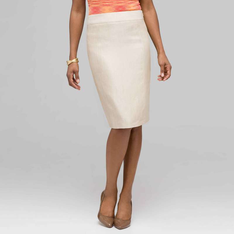 Pencil Skirt., Chino & Ivory, large image number 0