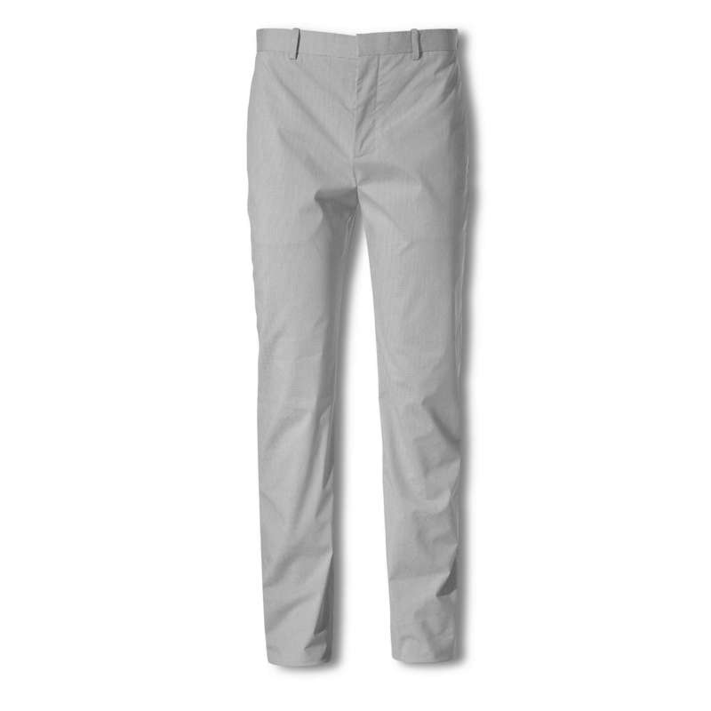 Casual Slim Leg Pants, Grey, large image number 0