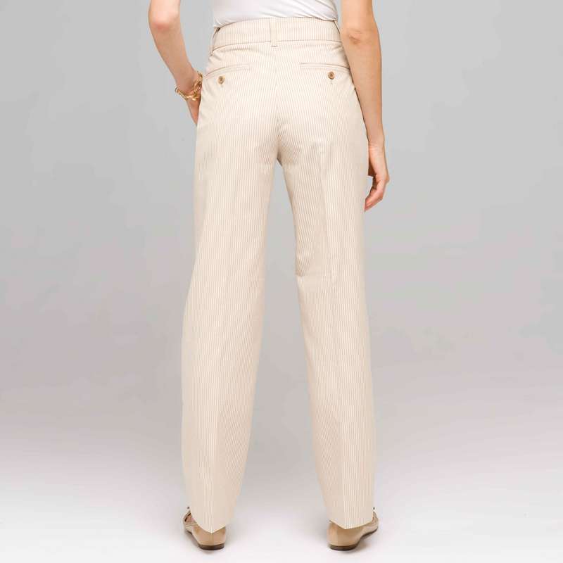 Contour Waist Pant, tan & ivory stone, large image number 1