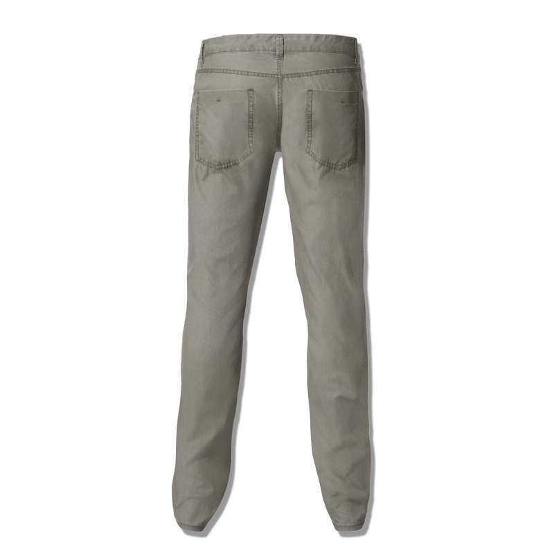 Straight Leg Pants, Gray, large image number 1