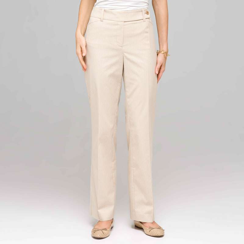 Contour Waist Pant, tan & ivory stone, large image number 0