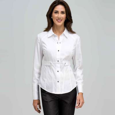 Fitted Seamed Shirt